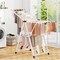 Adjustable Height Laundry Drying Rack Foldable Metal Indoor Outdoor